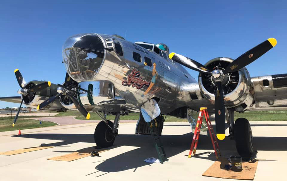Flyboy Flashback! B-17 Flying Fortress Descends on Sioux Falls