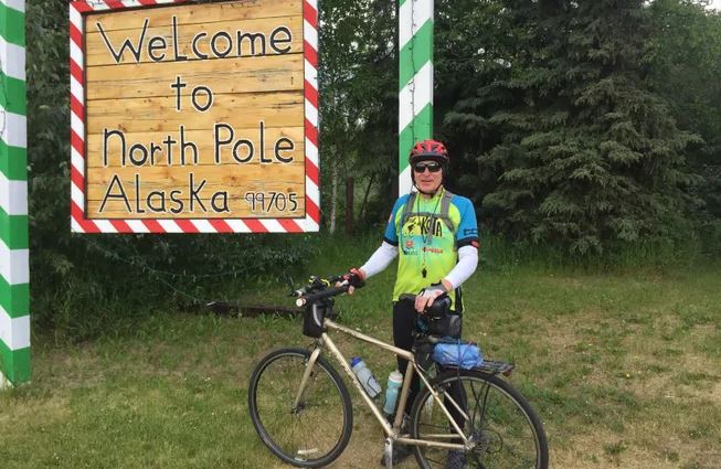 65 Year-Old Sioux Falls Guy Bikes to Alaska!