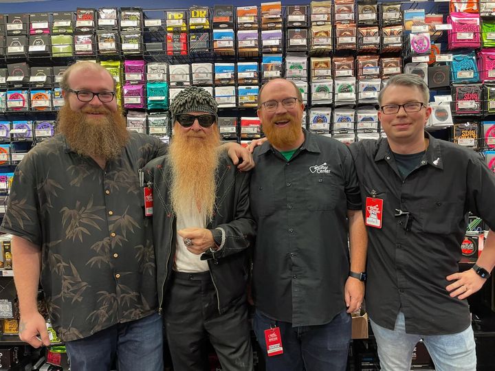 ZZ Top’s Billy Gibbons Spotted in Town!